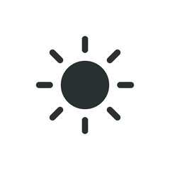 Sun icon