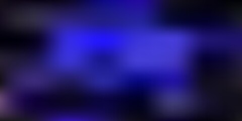 Dark pink, blue vector gradient blur drawing.