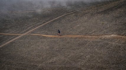 Obraz premium Ciclismo de Montaña