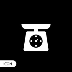 weight icon vector.