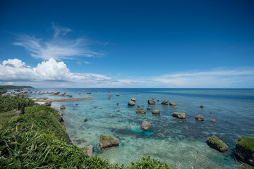 東平安名崎公園, 宮古島, 沖縄, 日本,