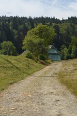 Ancient houses of mountaineers