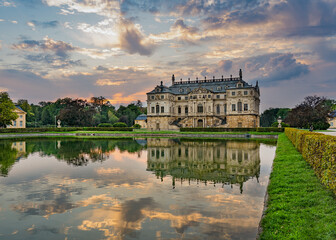 Dresden Zwinger Altstadt Palais Großer Garten Sachsen Deutschland