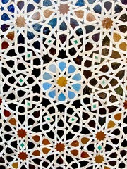 Mosaic tiles on a palace