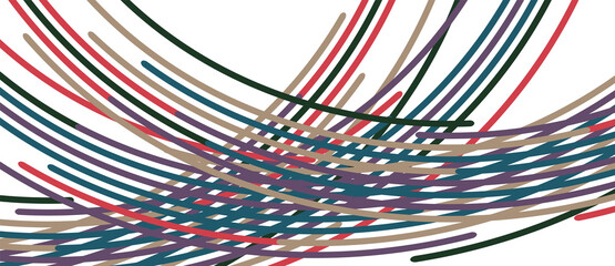 Obraz premium Аbstract moving colorful lines vector backgrounds for cover, placard, poster, banner or flyer