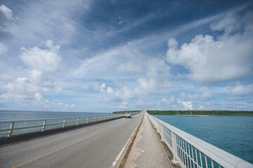 ビーチ, 来間大橋, 来間島, 宮古島, 沖縄, 日本