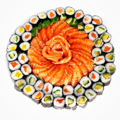 Sushi und Maki Sortiment