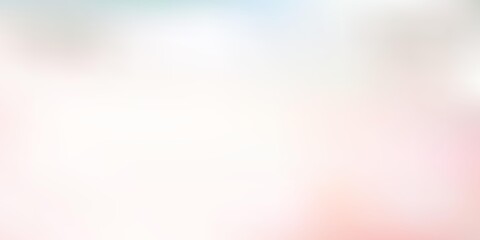Light pink, green vector abstract blur template.