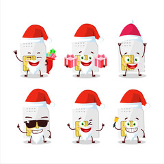 Santa Claus emoticons with sim card cartoon character
