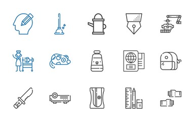 tool icons set