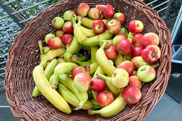 Obst für die Mitarbeiter