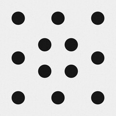 Abstract Cross Pattern Dots Logo generative computational art illustration