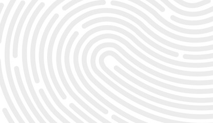 Fototapeta na wymiar Fingerprint icon design for app and finger print flat scan. Vector design on white background.