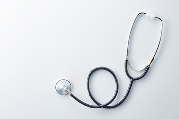 医療イメージ　聴診器