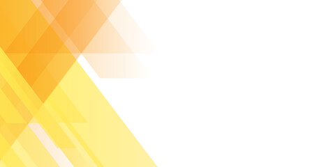 Modern orange yellow white abstract presentation background banner with shiny light