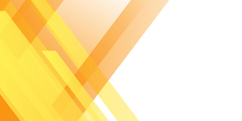 Orange yellow white abstract presentation background with copy space