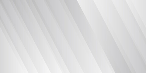 Fototapeta premium Modern white grey abstract presentation background. Grey white abstract background paper shine and layer element vector for presentation design. Suit for business, corporate, institution, party