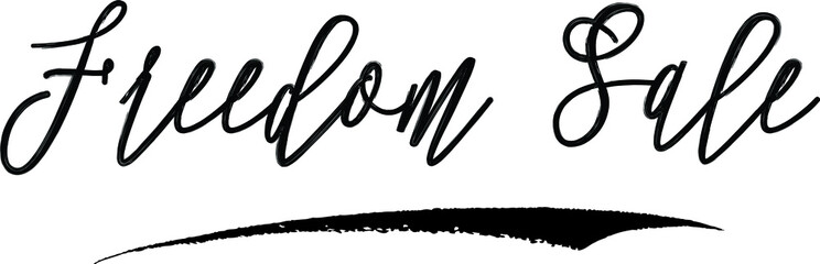 Freedom Sale Calligraphy Font For Sale Banners
flyers and Templates