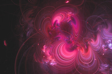 Abstract fractal background