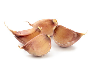 Garlic isolated on white background