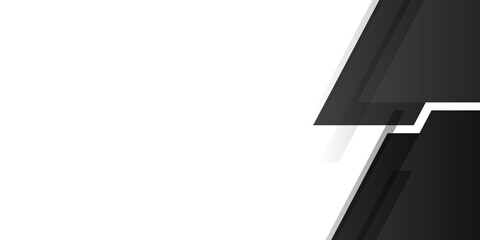 Black and grey geometric tech abstract background 