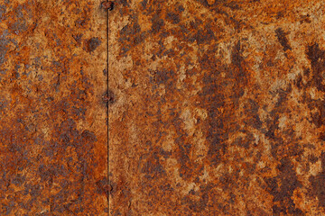 Rusty surface, rough, dirty, texture, old, background.