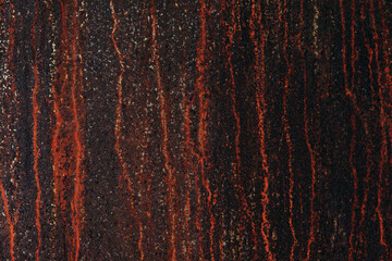 Rusty metal surface, rough, dirty, texture, old, dark, background.