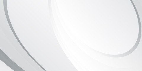 White abstract modern wave curve background design. Use for poster, template on web, backdrop. 