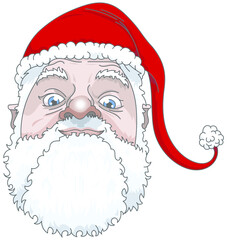 Père Noël expressif