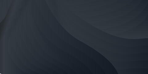 Black abstract background with dark concept. Vector Illustration. 