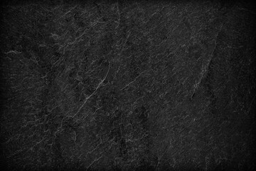 Dark grey black slate background or texture.