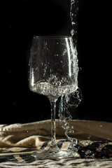 glass of water