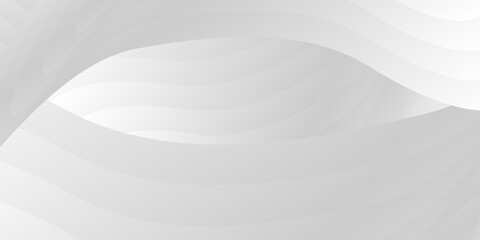 Alegant white background with curve wave shiny lines