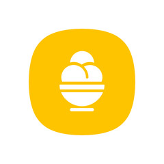 Fototapeta premium Ice Cream - Icon