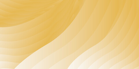 Modern gold white brown abstract wave presentation background