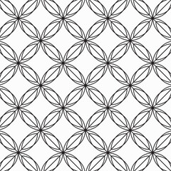 Geometry of circle on background. vector pattern. pattern is on swatch panel.