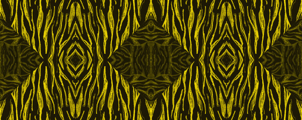 Seamless Safari Ornament. Fashion Cheetah 