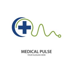 Obraz premium Cross Medical Logo template