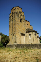 Fototapeta premium Iglesia de Santa Maria(s.X-XII). Santa Cruz de la Serós.Huesca.España.