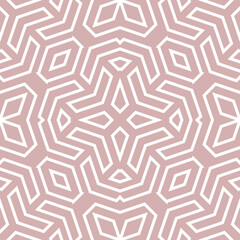Seamless background for your designs. Modern vector purple and white ornament. Geometric abstract pattern