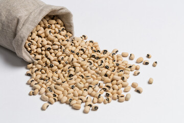 Many mung beans in studio