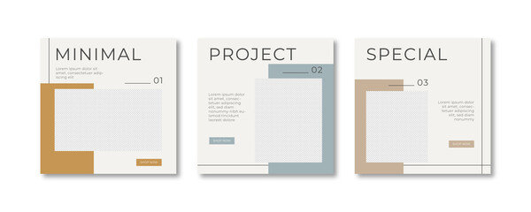 Furniture sale social media post template.