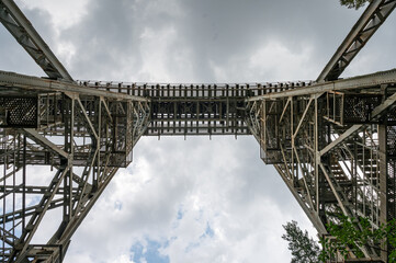 Ziemestalbrücke Viadukt Eisenbahnbrücke bei Remptendorf