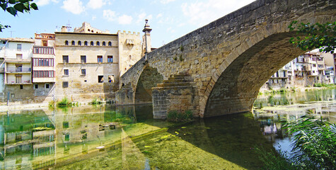 Fototapeta premium Valderrobres en la provincia de Teruel, Aragón, España, Europa 