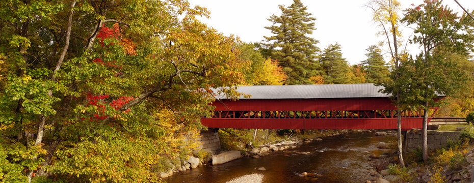 Covered Bridge, New Hampshire , USA