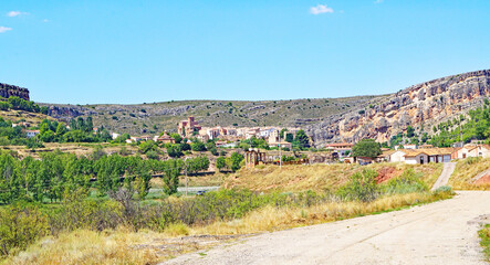 Fototapeta na wymiar Paisaje de la provincia de Teruel, Aragón, España, Europa 