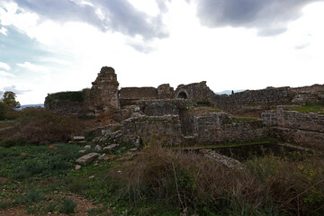 Turkey Aydın / Didim / Milet ancient city (historical ruins belonging to 3500 BC)