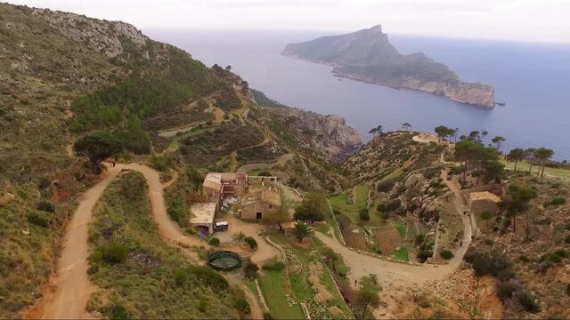 Sa trapa and Dragonera island, mallorca, Spain
