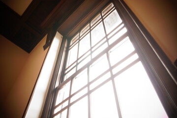 Obraz premium 窓からの明かり