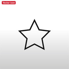 Star icon vector eps 10